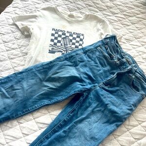 Brandy shirts and jeans set